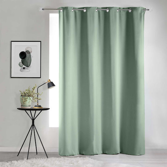 Curtain Blackout with Grommet L-c Occult Green 1611735 135x240cm