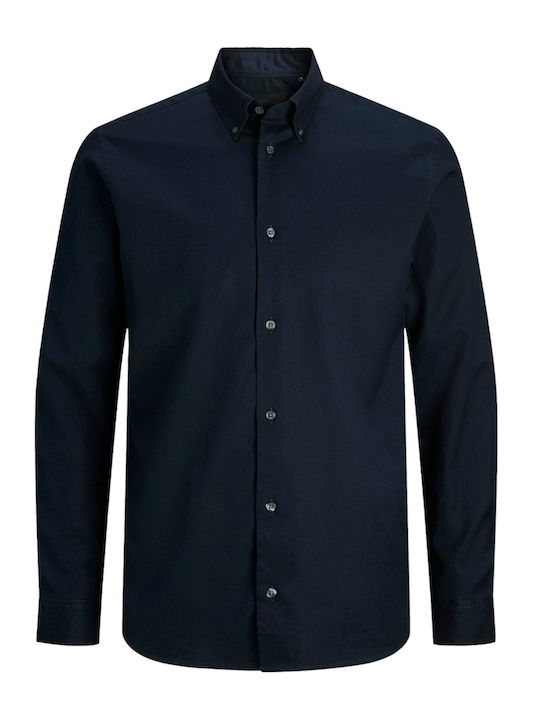 Jack & Jones Μακρυμάνικo Βαμβακερό Πουκάμισο σε...
