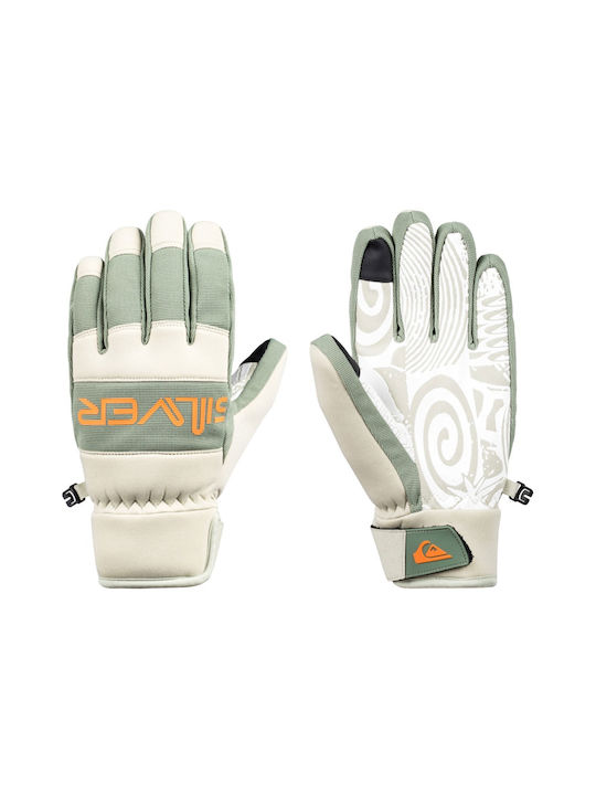 Quiksilver Method Snow Ανδρικά Γάντια Σκι & Snowboard Πράσινα