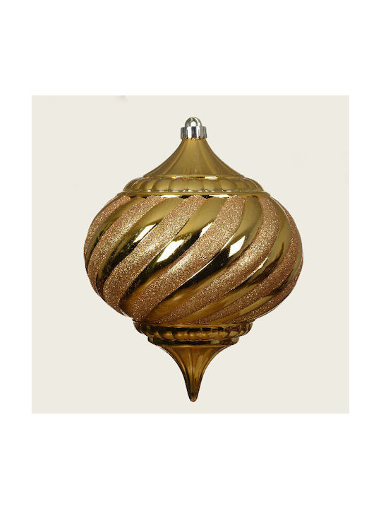 Hanging Ball Ornament Ornament Gold 20cm