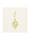 Hanging Ornament Tree Glass Green