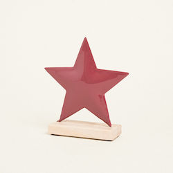 Beauty Home Burgunder Stern 16cm