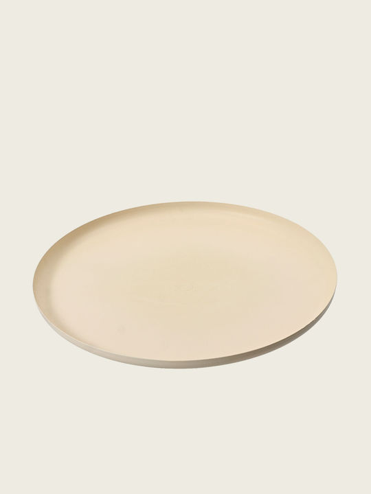 Beauty Home Metallic Round Decorative Tray 42x42cm