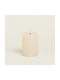 LED-Kerze 7,5 x 12,3 cm Ecru Beauty Home