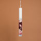 Dekorierte Samtkerze „Magnolia Bordeaux“ Beauty Home