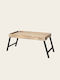 Beauty Home Wooden Rectangular Serving Tray in Brown Color 37x38.5x38.5cm 800256-af88a4f2 1pcs