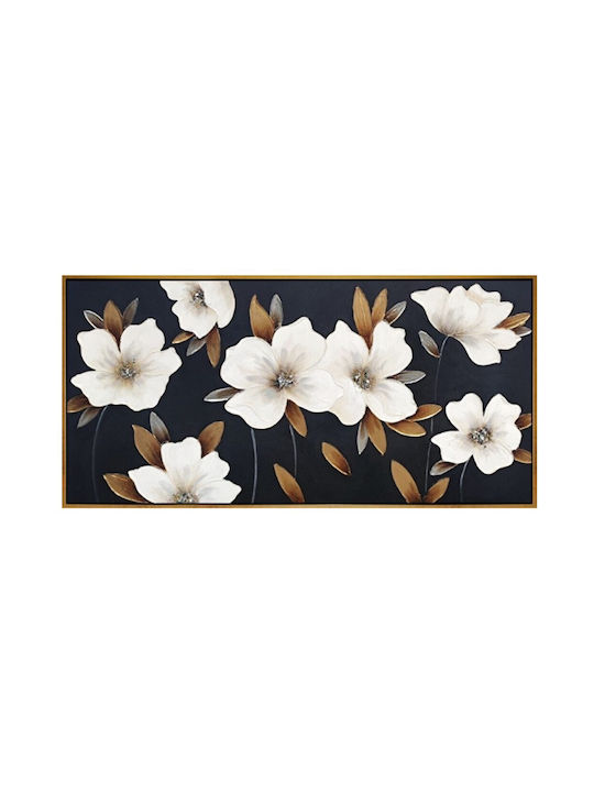 Πίνακας Καμβά 122x62x5cm Λουλούδια Forhome 907788 Home