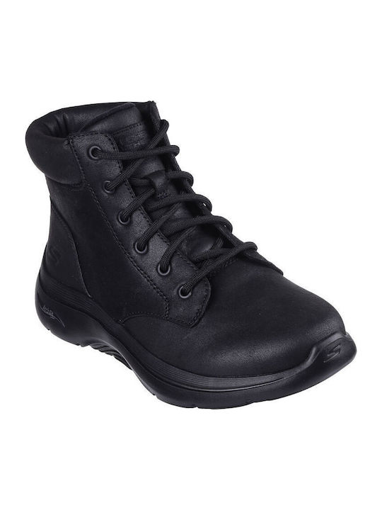 Skechers GO WALK Arch Fit 2.0 Дамски ботуши Черни