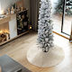 Christmas Tree Skirt White Diameter 90cm