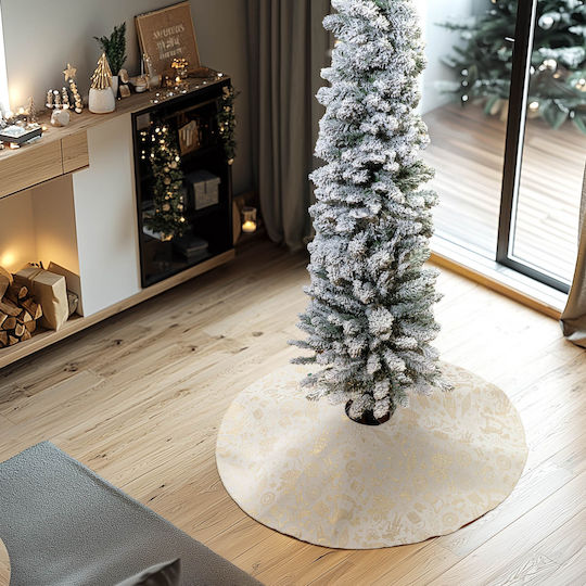 Beauty Home Weihnachtsbaumständer & Röcke Weiß F90cm