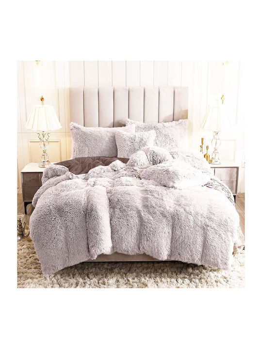 Saray Home Κουβερτοπάπλωμα Σετ Υπέρδιπλο 220x240εκ. 220 3τμχ 300 GSM