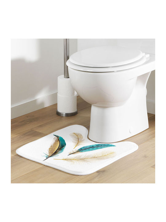 Non-Slip Bath Mat Toilet L-c Plumiss 1802142 Plumiss 45x45cm