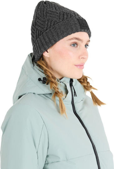 Beanie Unisex Beanie Knitted in Gray color