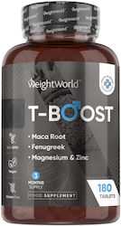WeightWorld T-Boost 180 ταμπλέτες WeightWorld T-Boost 180 ταμπλέτες
