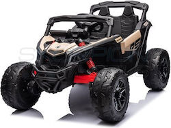 Can-Am Maverick Buggy Two Seater with Remote Control Licensed 24 Volt Beige