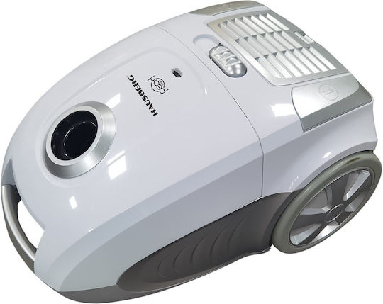 Hausberg HB-2877AB Staubsauger 800W Eingetütet 4Es Weiß