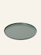 Khaki Metal Tray Φ42 Beauty Home