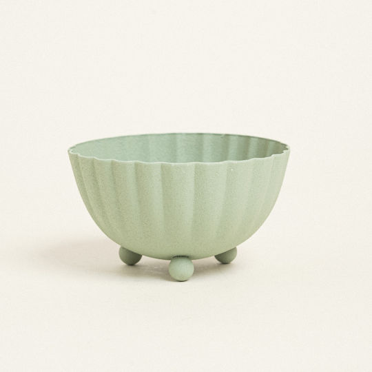 Metal Bowl 10 X 6 Cm Mint Beauty Home