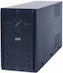 Eurocase EA200LED UPS Line-Interactive 2000VA 1200W with 4 AC Outlets