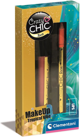 Clementoni Crazy Chic - Teen Makeup Set for Eyes and Lips