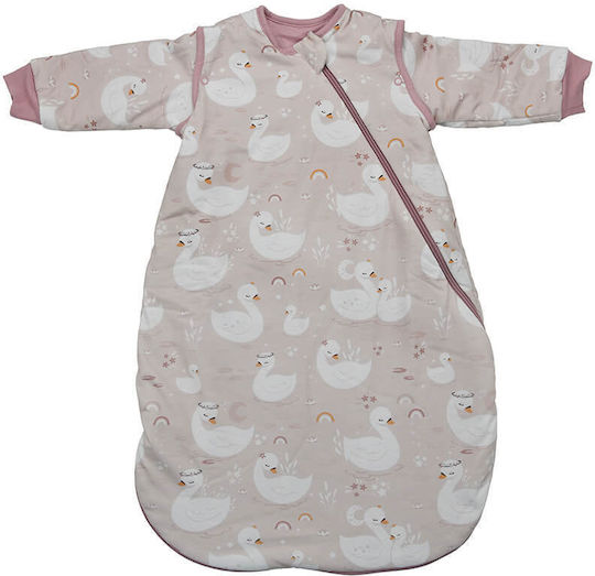 Bebe Stars Iarna Sac de dormit Stars 2.5 tog Winter Swan cu mâneci detașabile