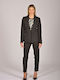 Paranoia Damen Blazer Black