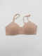 Triangle Triangle Bra with Light Padding Nude