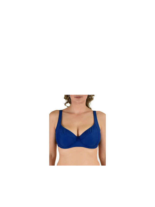 Lucero Bikini Bra Navy Blue