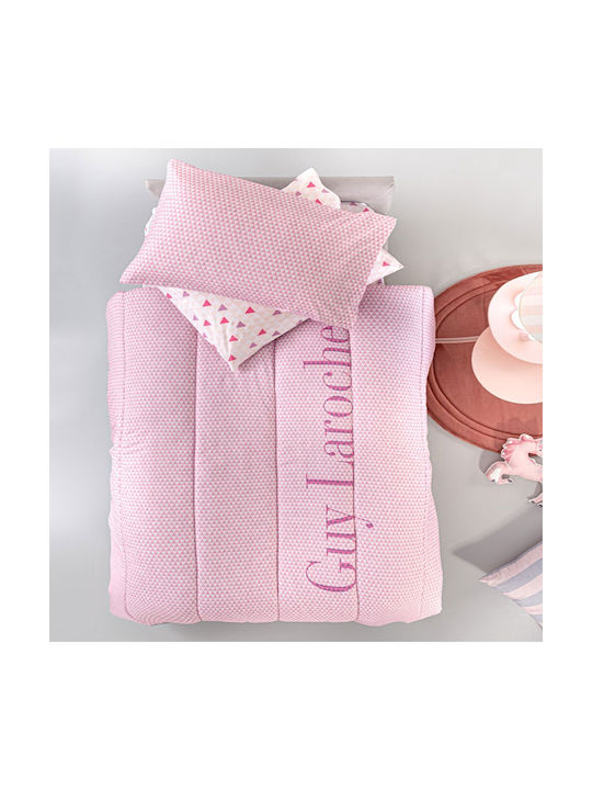 Guy Laroche Kinderdecke Einzel Two 2 Twenty Fuchsia 160x220cm