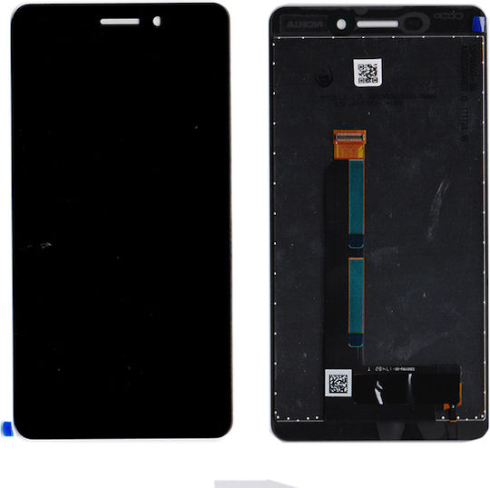 Οθόνη Grade A με Μηχανισμό Αφής για Nokia 6.1 (Μαύρο)