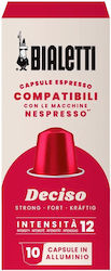 Bialetti Κάψουλες Espresso Cioccolato Deciso Συμβατές Nespresso Συσκευασία 10 Τεμαχίων Bialetti Κάψουλες Espresso Cioccolato Deciso Συμβατές Nespresso Συσκευασία 10 Τεμαχίων