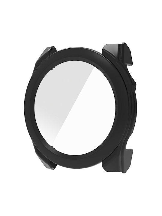 Пластмасов Калъф със Закалено Стъкло в Черен Цвят за Garmin Fenix 8 (43 мм) Пластмасов Калъф със Закалено Стъкло в Черен Цвят за Garmin Fenix 8 (43 мм)