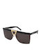 Ysl Unisex Sunglasses with Black Metal Frame and Black Lens SL 537 Palace 001
