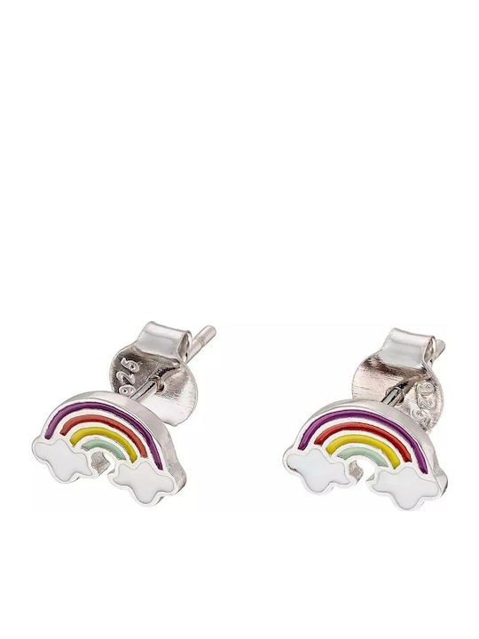 Oxzen Детски Обеци Studs от Сребро