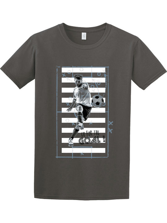 Gildan Παιδικό T-shirt Ανθρακί