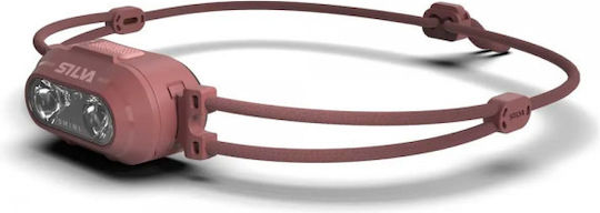 Silva Rechargeable Headlamp LED IPX5 with Maximum Brightness 250lm Pink