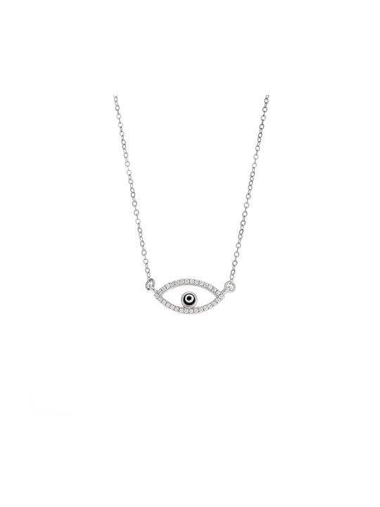 Senza Necklace Eye from Silver