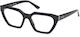 Guess Plastic Eyeglass Frame Cat Eye Gray GU501...