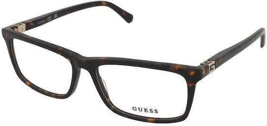Guess Rame Ochelari Pentru Femei Acetat Maro GU50190 052