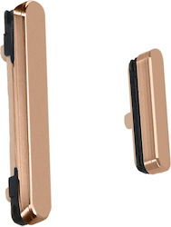 Clappio Power Volume Button Samsung Galaxy S24 S24 Plus Orange
