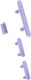 Clappio Power Volume Mute Button Iphone 12 12 Pro Purple