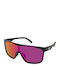 Under Armour Unisex Ochelari de soare cu Negru Cadru și Violet Oglindă Lentilă 3H2/34
