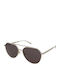 Alexander McQueen Unisex Ochelari de soare cu Argintiu Cadru și Gri Lentilă