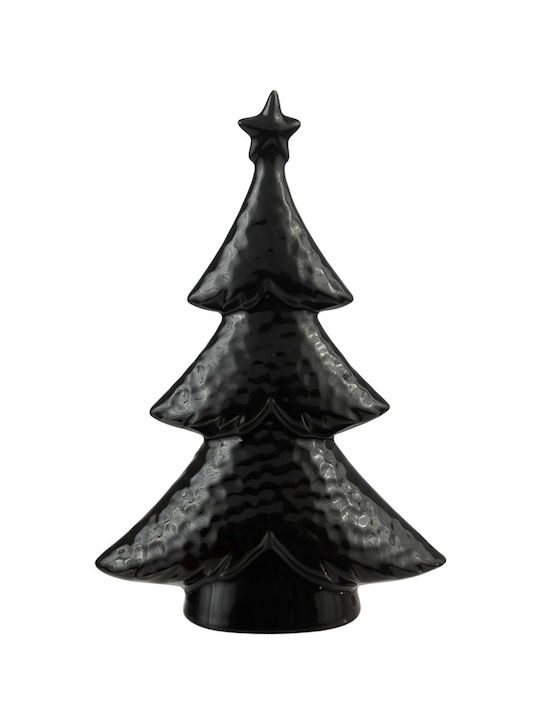 Decorațiune de Crăciun Ceramic Braduleț 24cm. Negru
