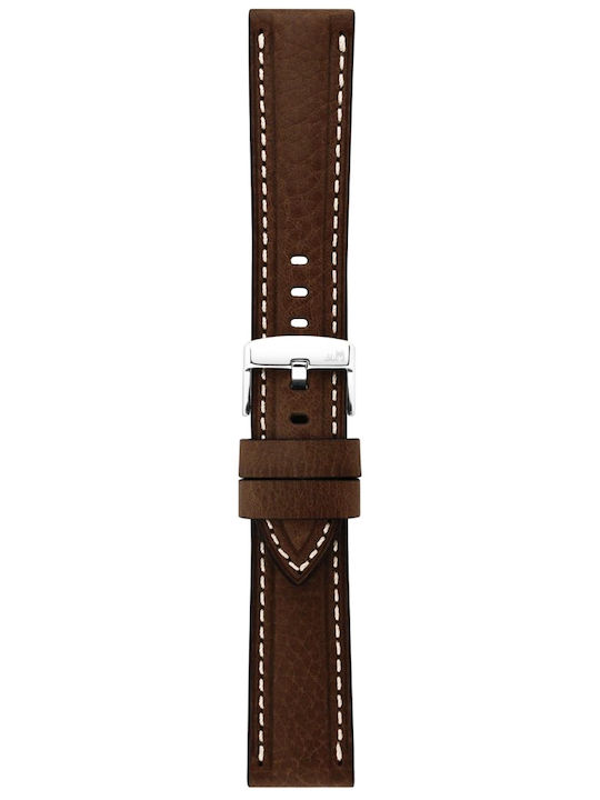 Morellato Lederriemen Braun 24mm