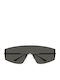Bottega Veneta Unisex Sunglasses with Black Metal Frame and Black Lens BV1299S 001