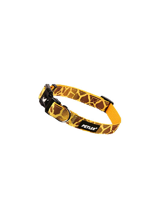 Petler Hundehalsband Camo Gelb Mittel 1,5/27-45cm
