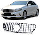 Frontgrill Mercedes Benz A Klasse W176 2015-2018 Schwarz Glänzend Jom-10017604s