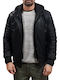 Faux Leather Jacket Black