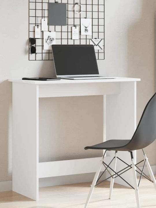 Schreibtisch Holz White 80x40x75cm